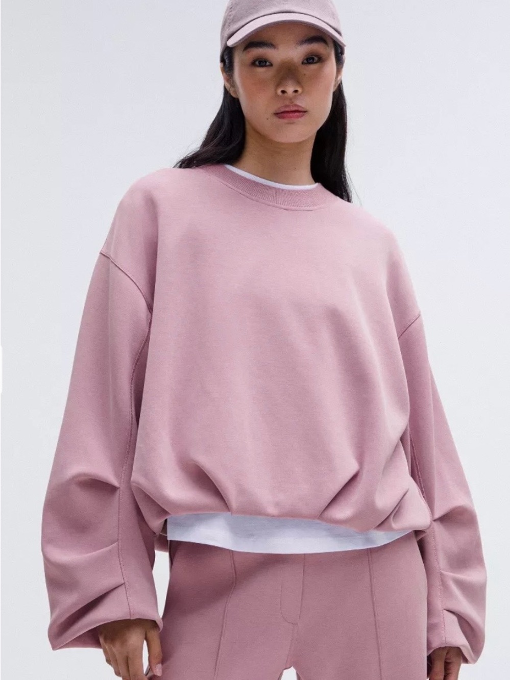 lululemon athletica Softstreme Voluminous Sleeve Oversized Lilac Pullover